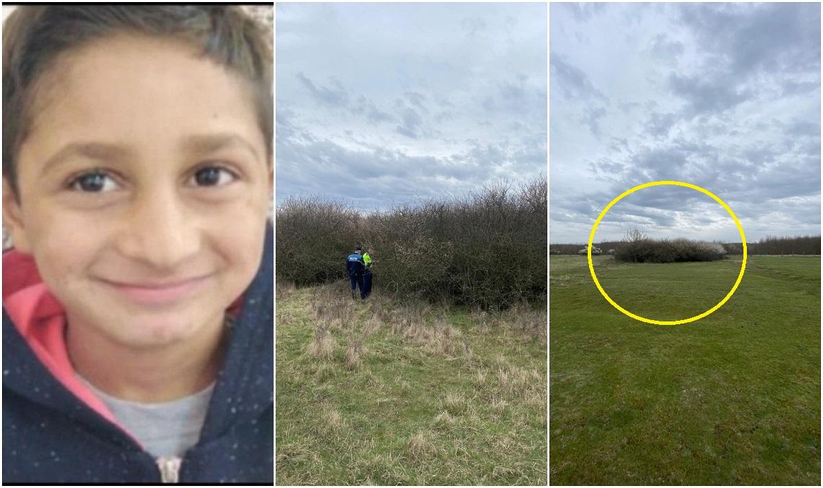 Sebi, copilul dat dispărut în luna ianuarie, găsit mort într-un desiş, pe un câmp Sebi, copilul dat dispărut în luna ianuarie, găsit mort într-un desiş, pe un câmp