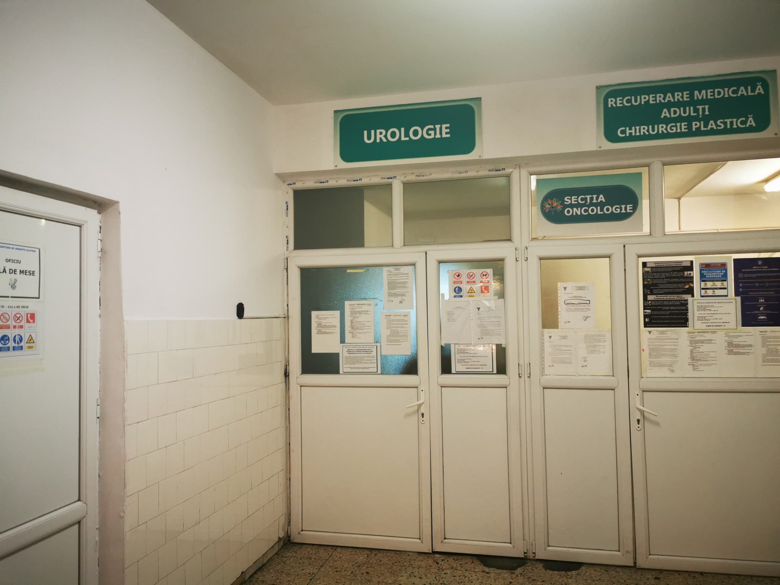 De la 1 iulie, pacienţii cu patologii de chirurgie plastică şi urologice, de la SJU Slatina, au parte de asistenţă medicală continuă în urma înfiinţării unor noi linii de gardă