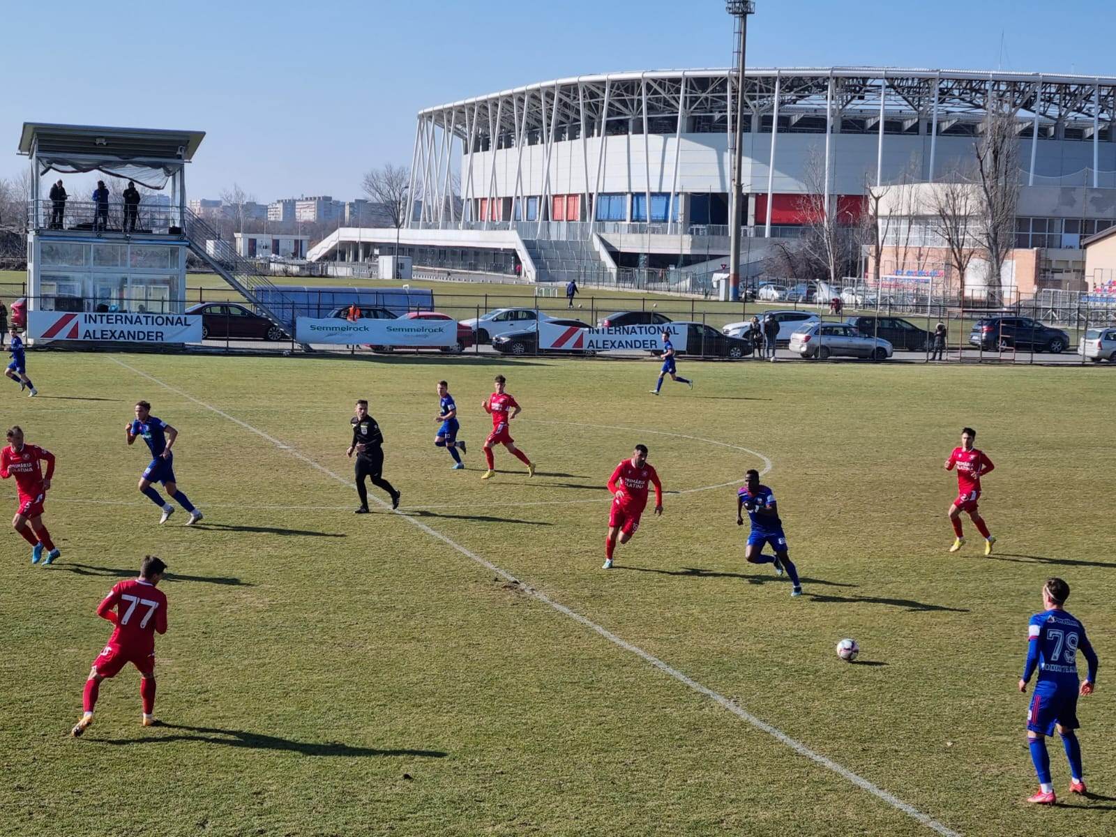 CSM Slatina a încheiat la egalitate, scor 1-1, jocul de pregătire din deplasare cu CSA Steaua CSM Slatina a încheiat la egalitate, scor 1-1, jocul de pregătire din deplasare cu CSA Steaua