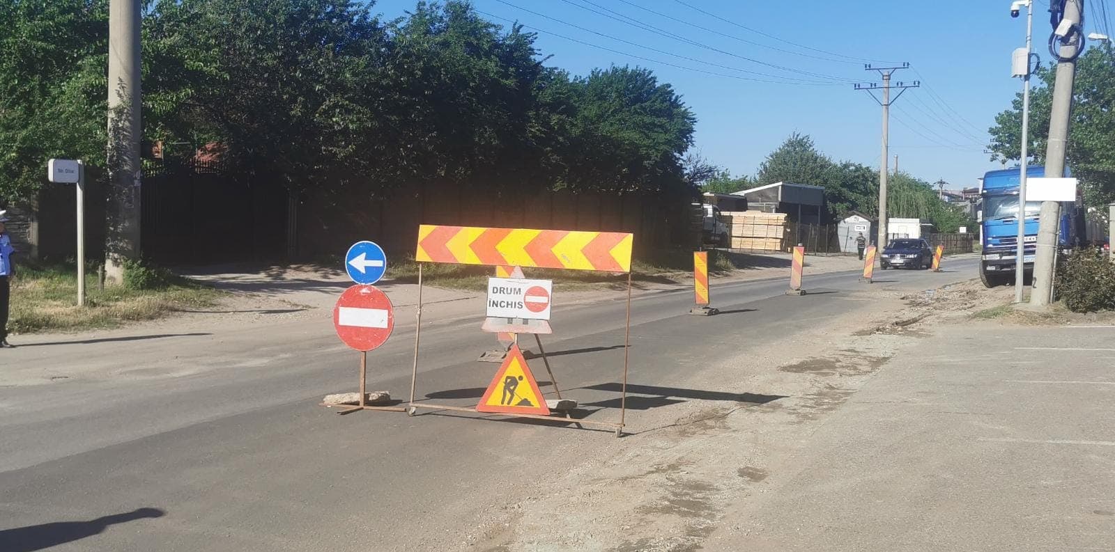 Restricţii de circulaţie în Slatina. Trafic deviat, pe relaţia Piteşti-Craiova, de la intersecţia străzilor Oituz cu Carol I