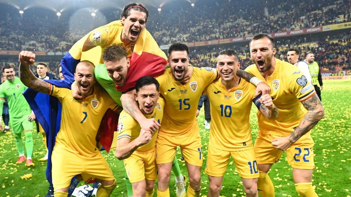 România va juca la EURO 2024 în grupă cu Belgia, Slovacia şi câştigătoarea play-off-ului B România va juca la EURO 2024 în grupă cu Belgia, Slovacia şi câştigătoarea play-off-ului B