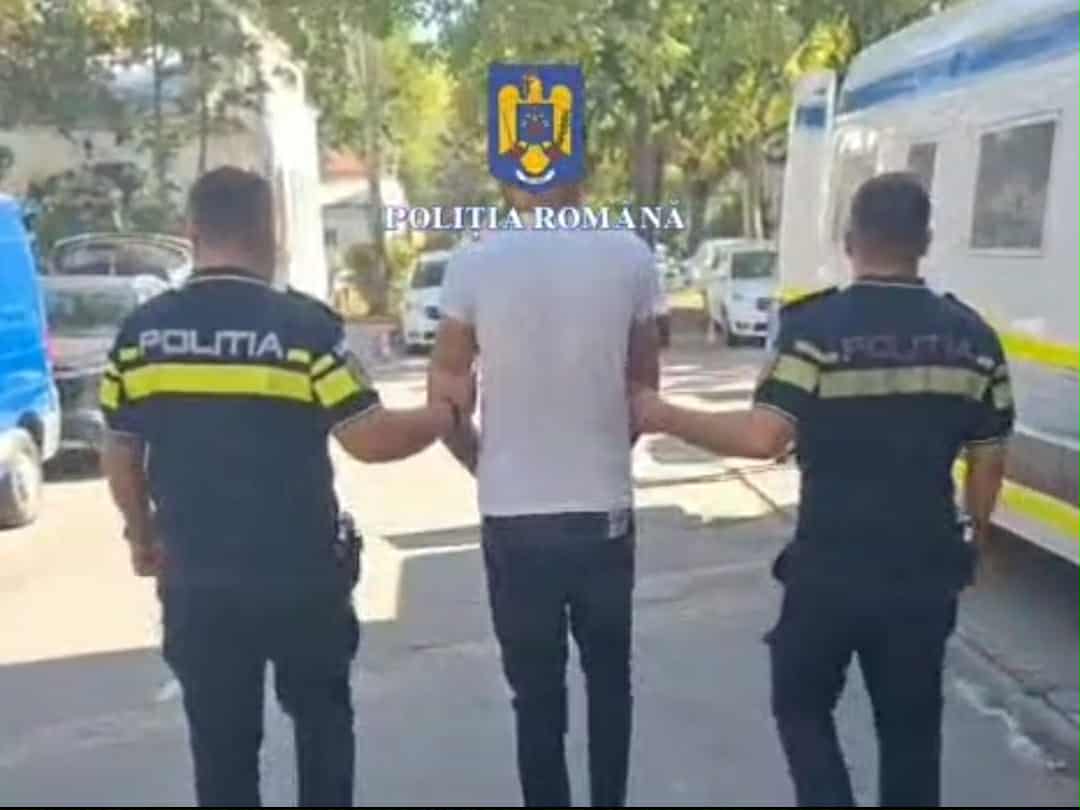 Urmărit internațional pentru atacarea unui polițist, capturat în Olt Urmărit internațional pentru atacarea unui polițist, capturat în Olt