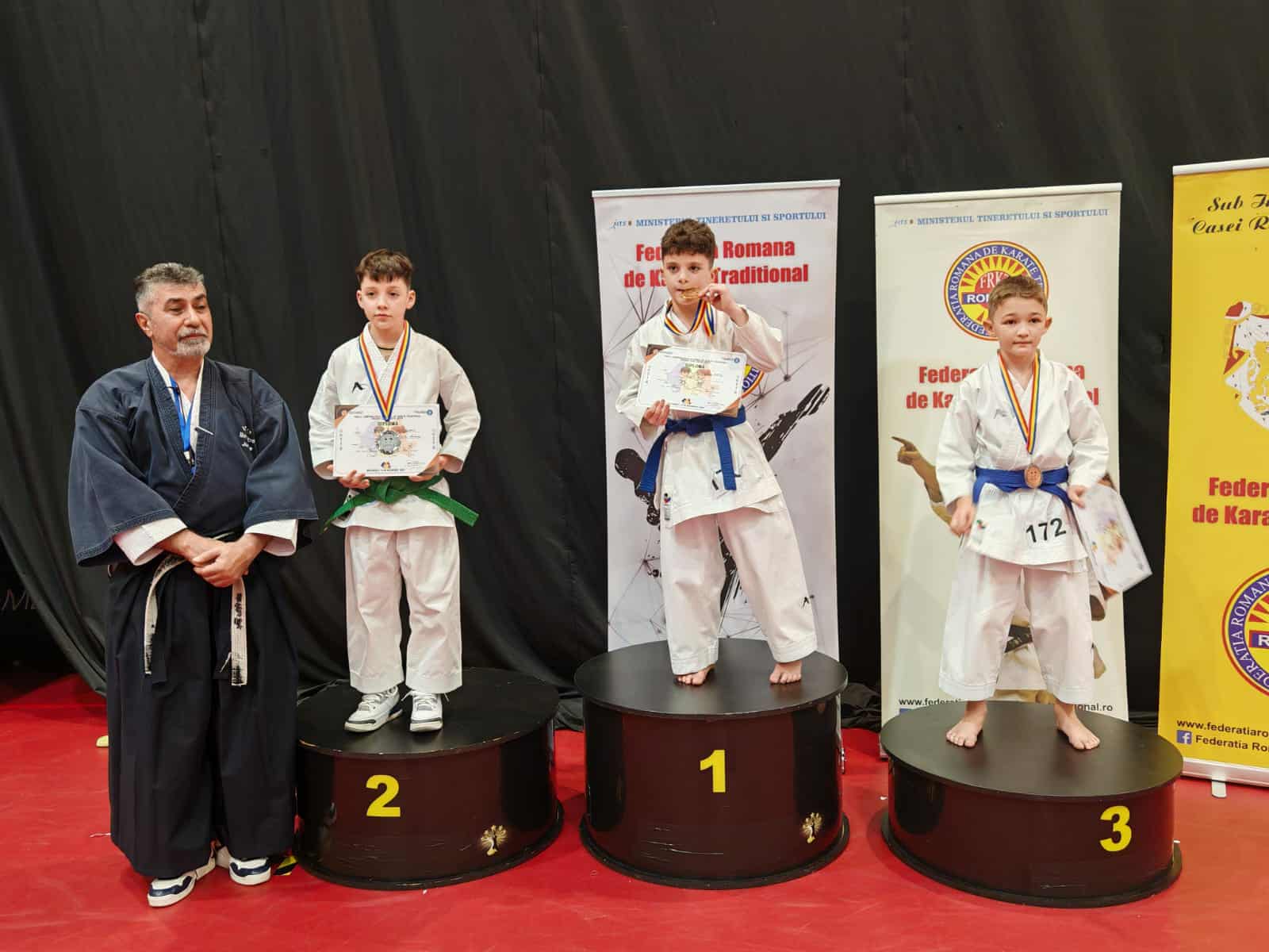 Karateka de la GEIDO Slatina, Andrei Ştefan Dima, vicecampion naţional în proba de kata Karateka de la GEIDO Slatina, Andrei Ştefan Dima, vicecampion naţional în proba de kata