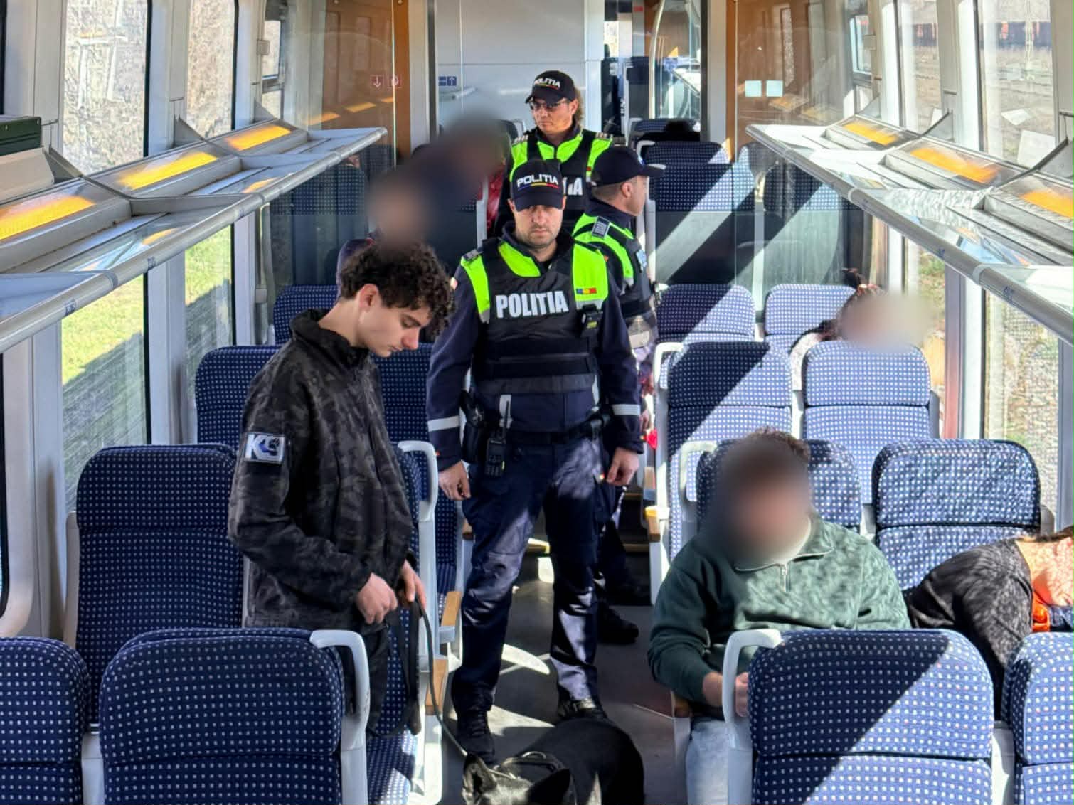 Acțiuni împotriva consumului de droguri și furturilor în trenurile județului Olt