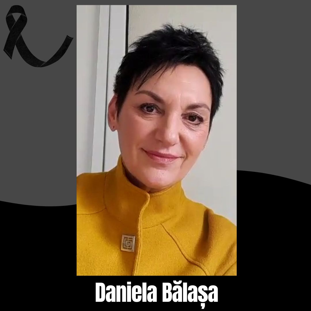 S-a stins din viaţă Daniela Bălaşa. „Un om care a lăsat amprente frumoase” S-a stins din viaţă Daniela Bălaşa. „Un om care a lăsat amprente frumoase”