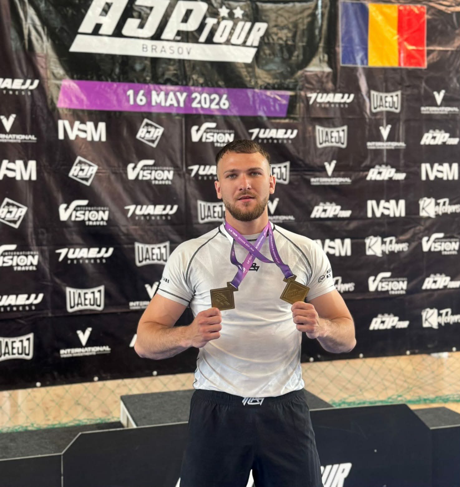 O nouă performanţă sportivă pentru Eduard Udrişte la o competiție internațională de Brazilian Jiu-Jitsu O nouă performanţă sportivă pentru Eduard Udrişte la o competiție internațională de Brazilian Jiu-Jitsu
