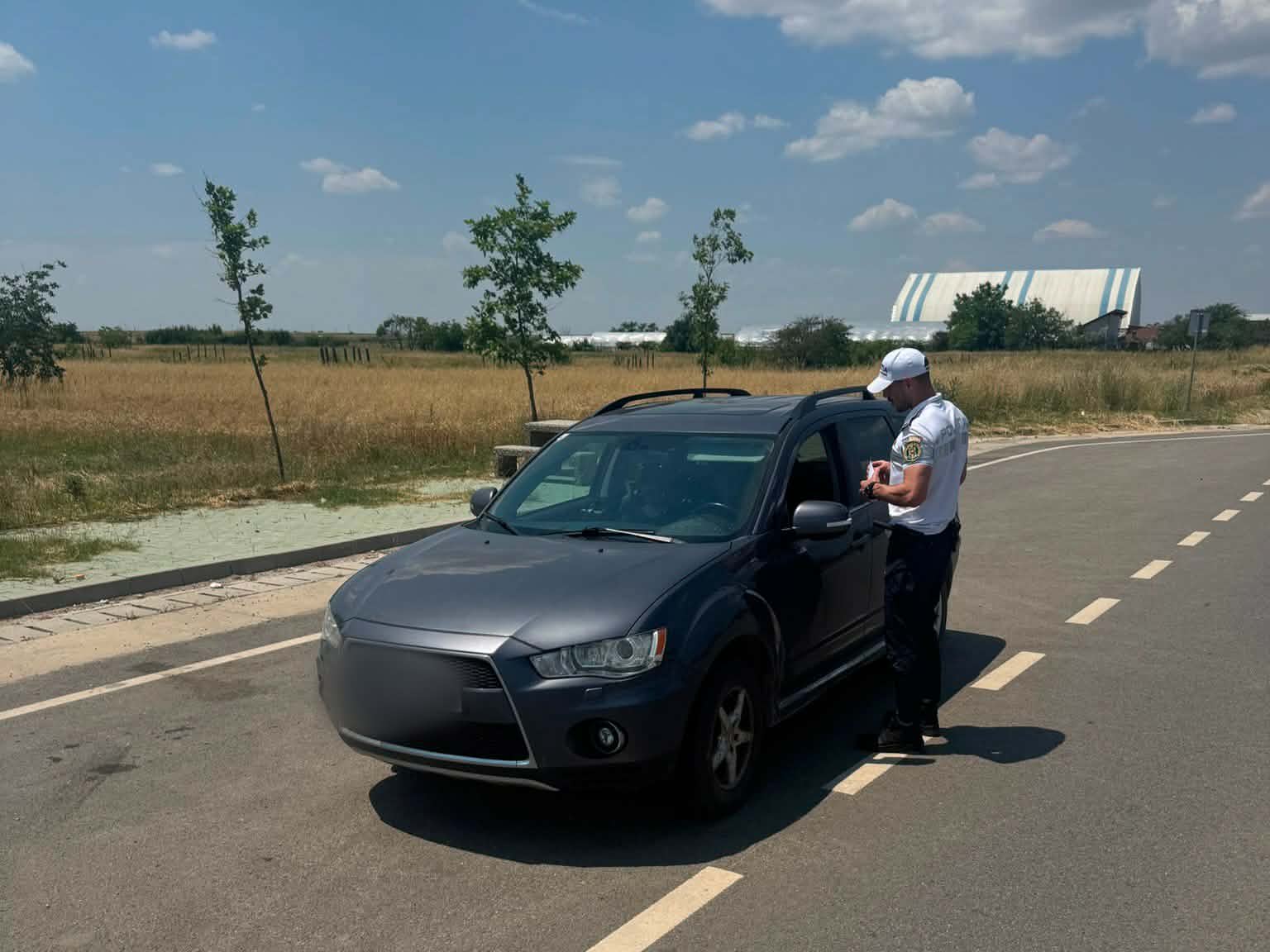 Razie rutieră pe DN 6, în Olt: 47 de șoferi sancționați