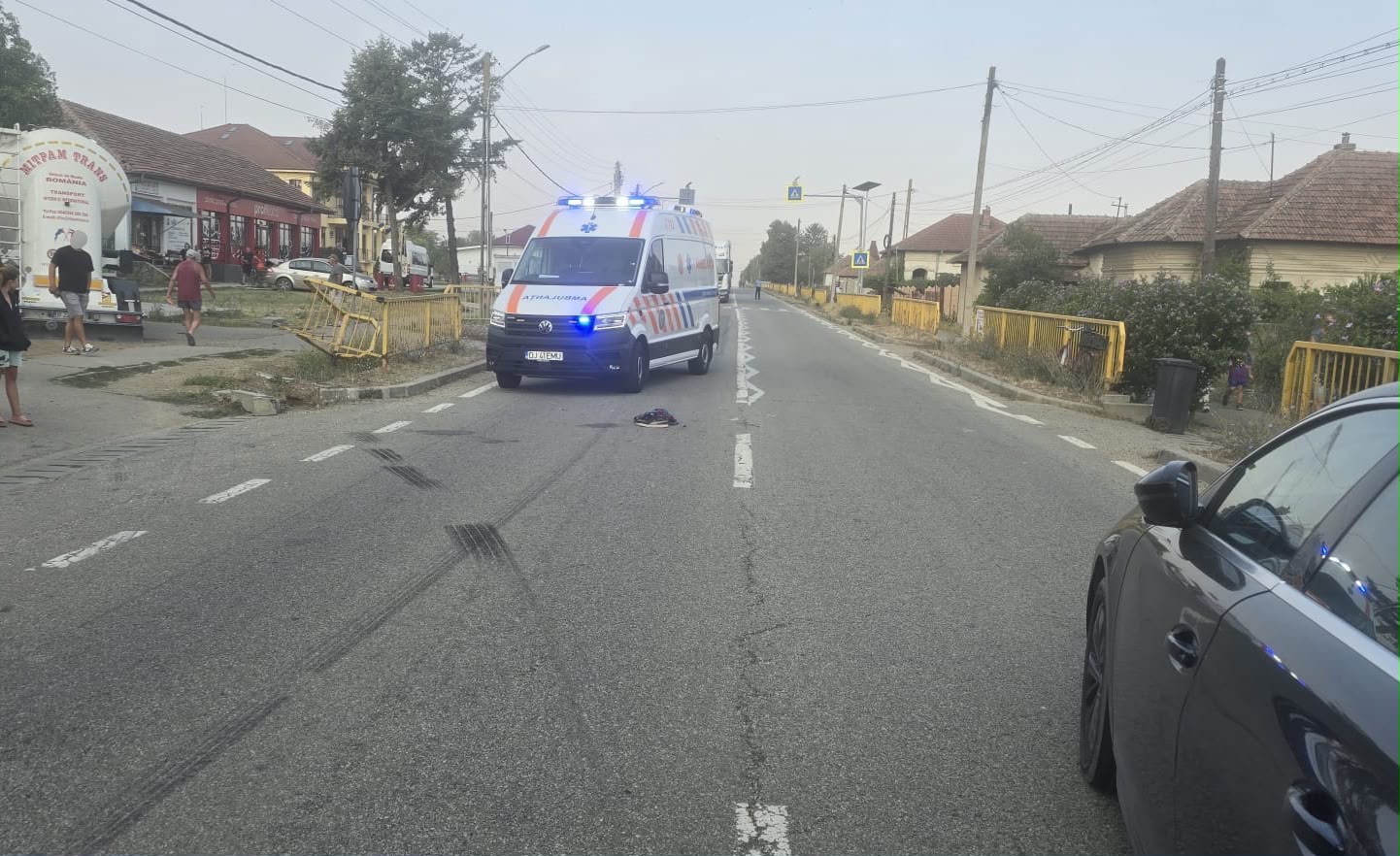 Accident grav pe DN 56, în Dolj
