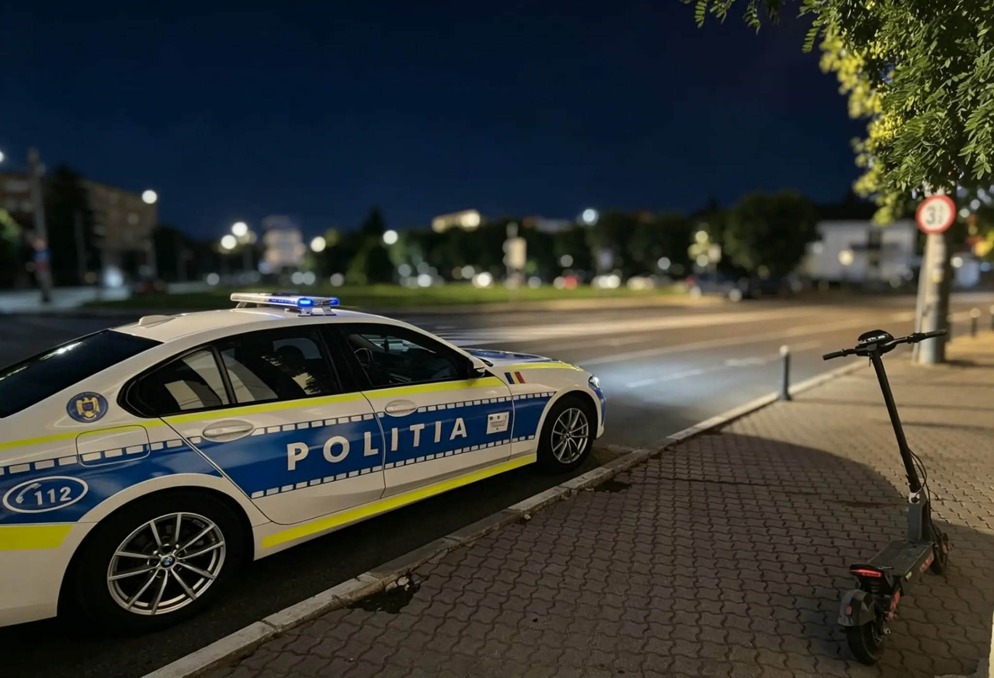 Minor de 14 ani, rănit după ce a căzut cu trotineta electrică pe un bulevard din Craiova