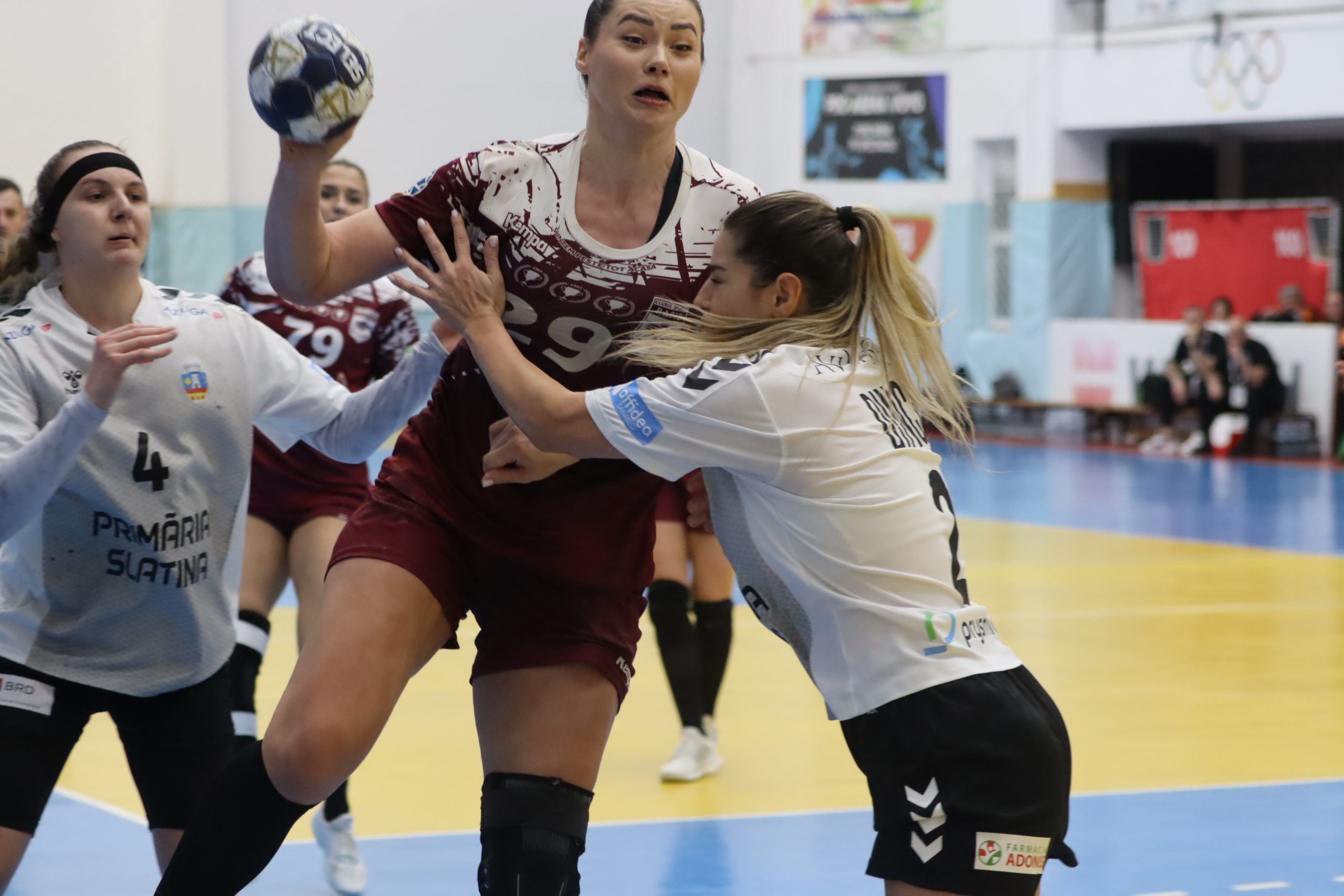CSM Slatina, învinsă la şase goluri de Rapid Bucureşti