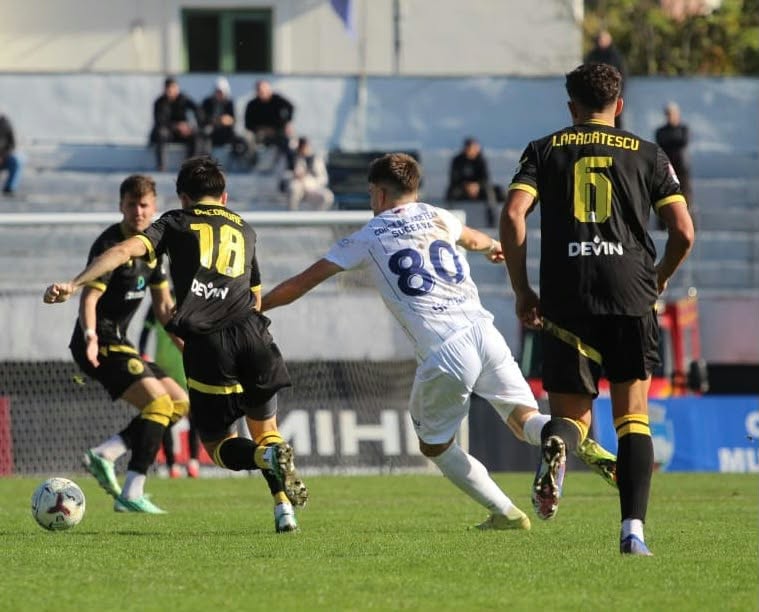 CSM Slatina, detronată din fruntea Ligii a II-a după eșecul de la Suceava