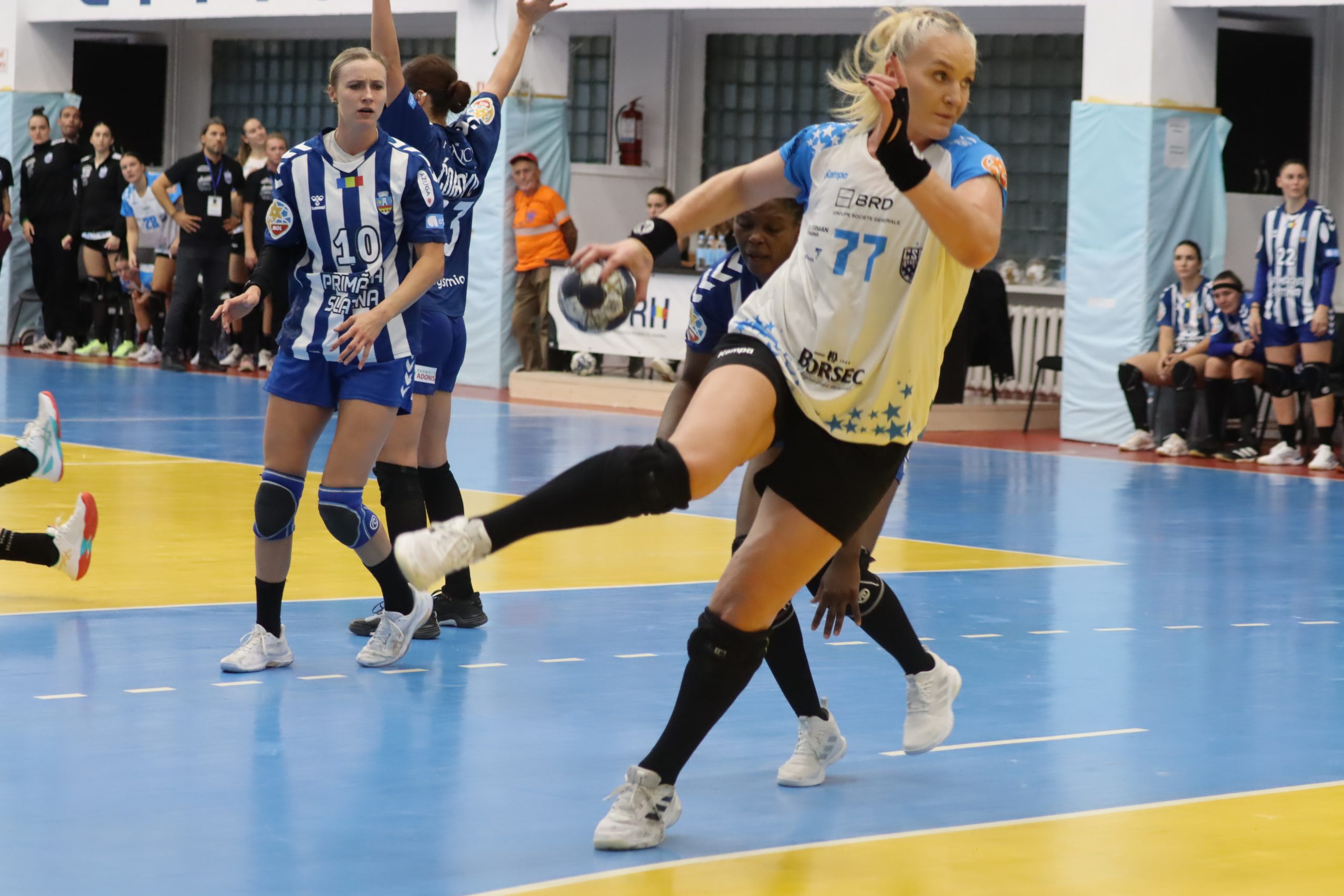 CSM Slatina, deplasare dificilă cu CSM București. Meciul va fi transmis de TVR Sport